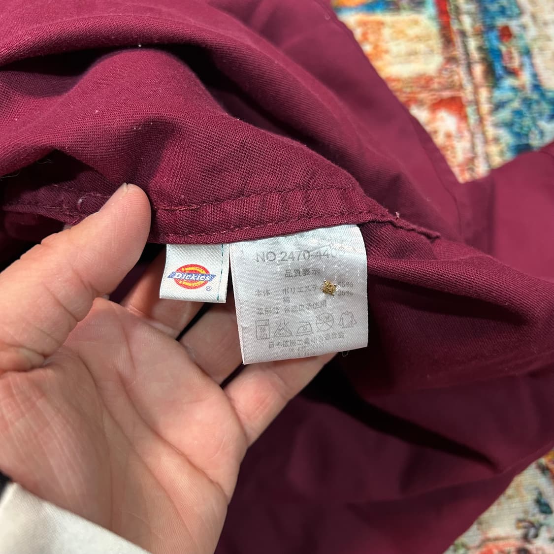 [L] 00s 디키즈 자수패치 워크셔츠 상품이미지7