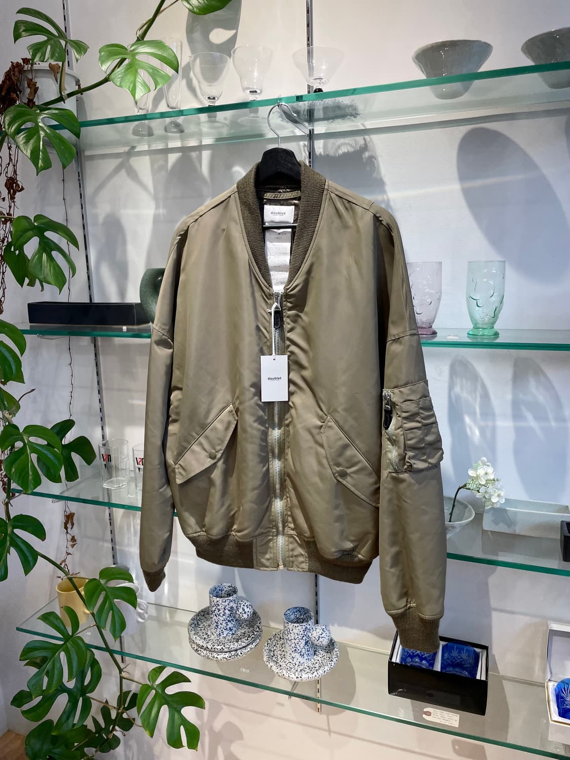 더블렛 vegetable dyed ma-1 상품이미지4