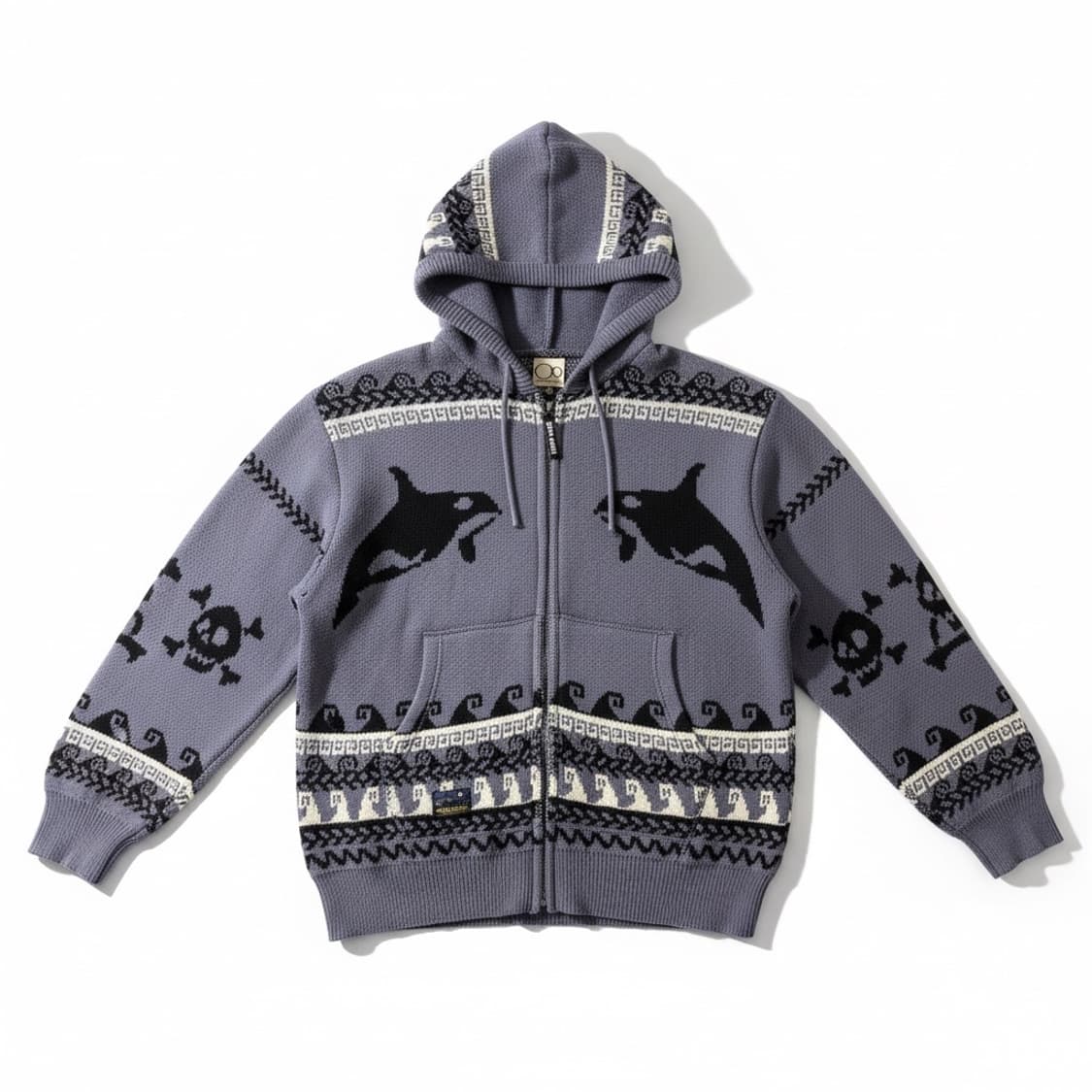 오션퍼시픽 오르카 니트 집 후디 재킷 상품이미지1