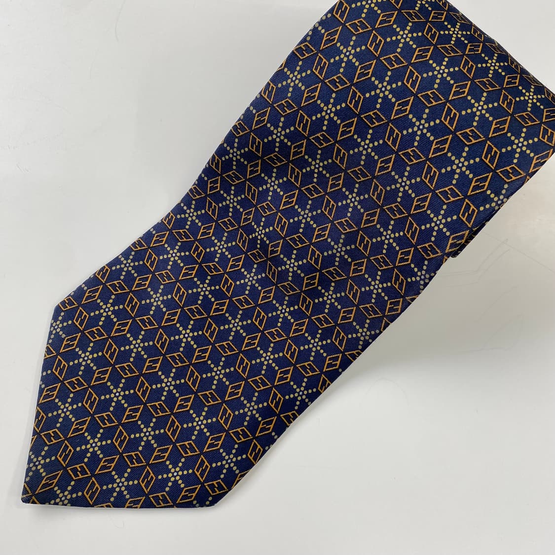 펜디 (FENDI) FF 모노그램 정품 명품 넥타이 상품이미지6