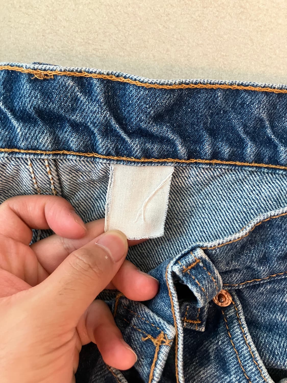 90s Levi’s 517 orange tab (usa) 상품이미지9