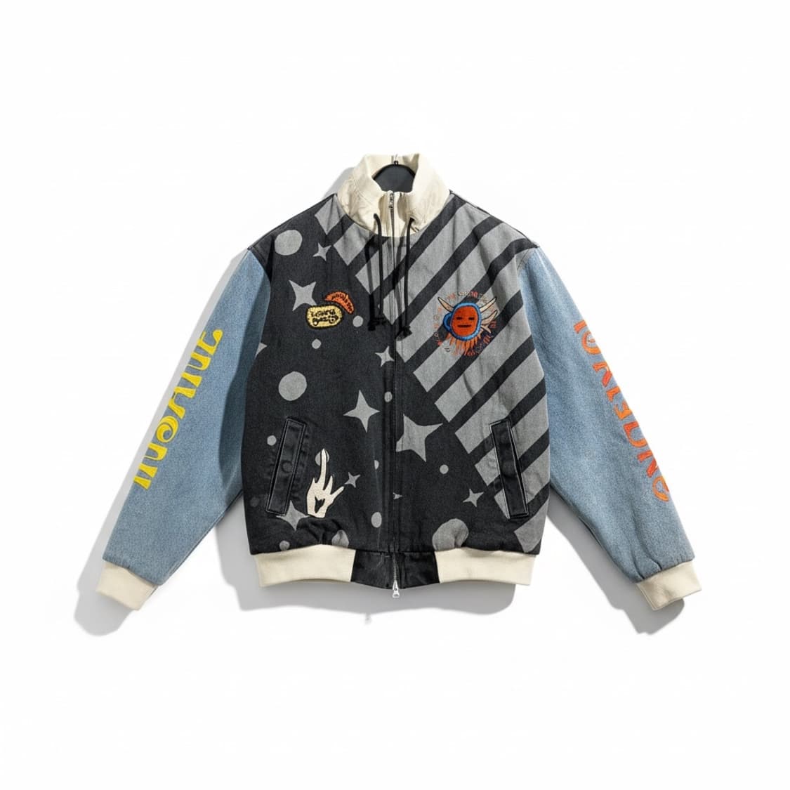 인세인게러지 위캔더스 데님 봄버 자켓 M 상품이미지1