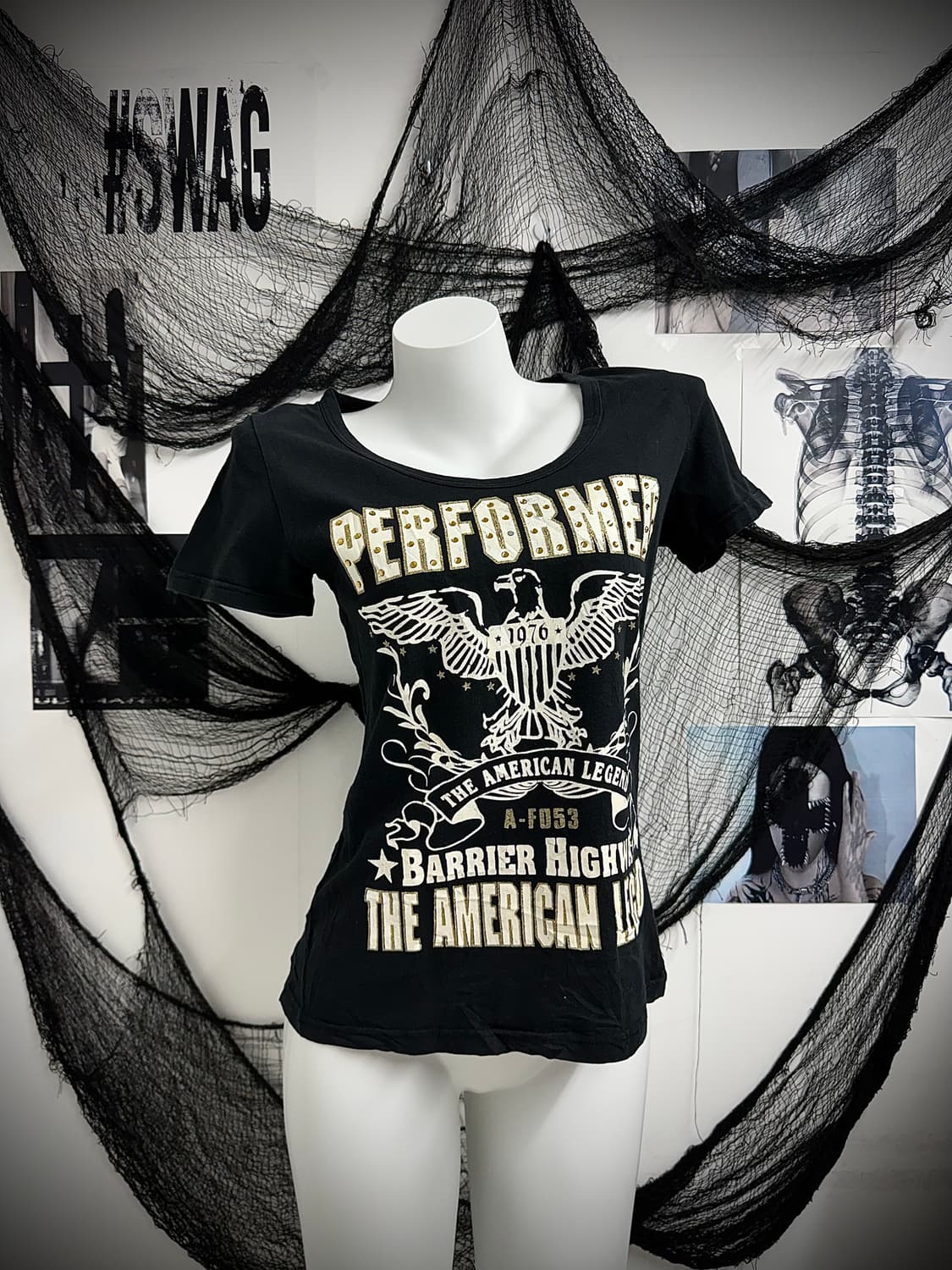 Jessy logan 00s printing halfsleeve 상품이미지1