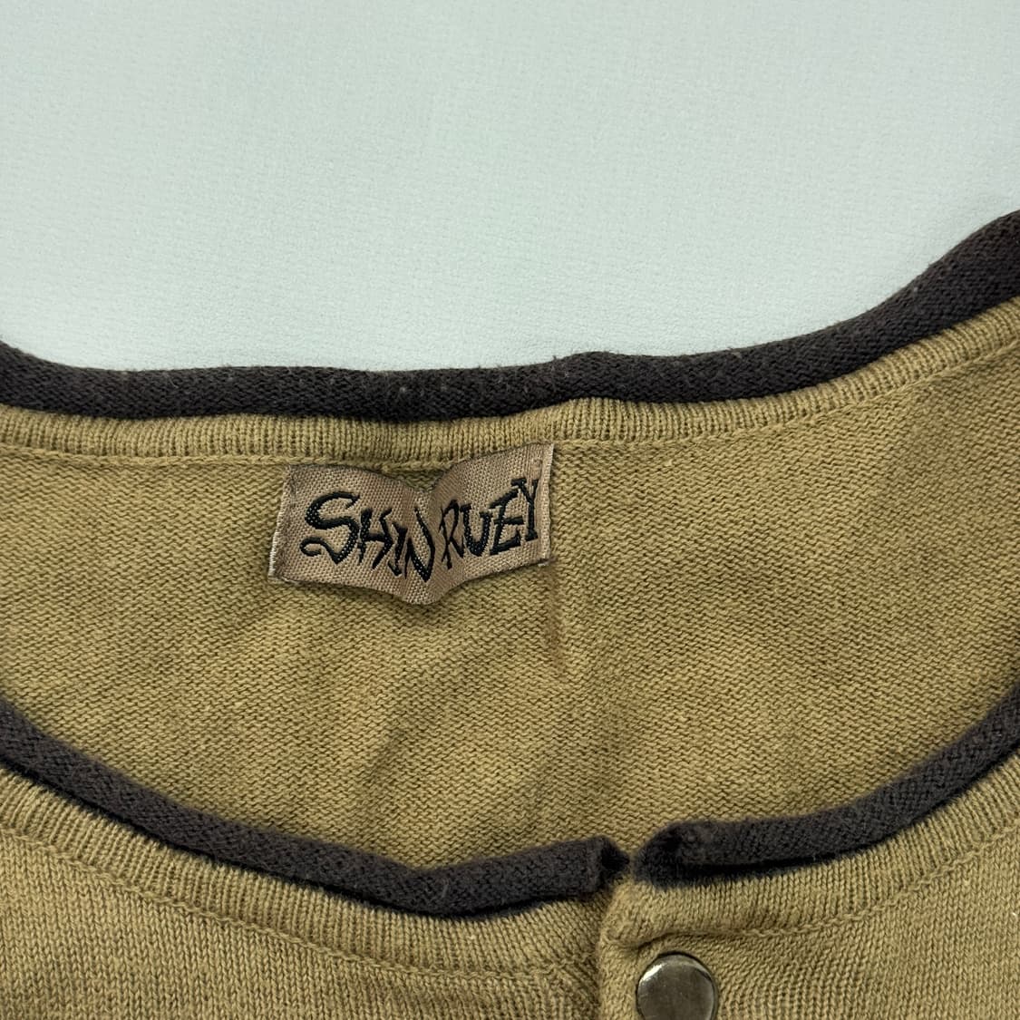 🪶반팔 니트 레이어드 상의코디🪶보헤미안 펑크 락 스트릿 하구미 그런지 상품이미지5