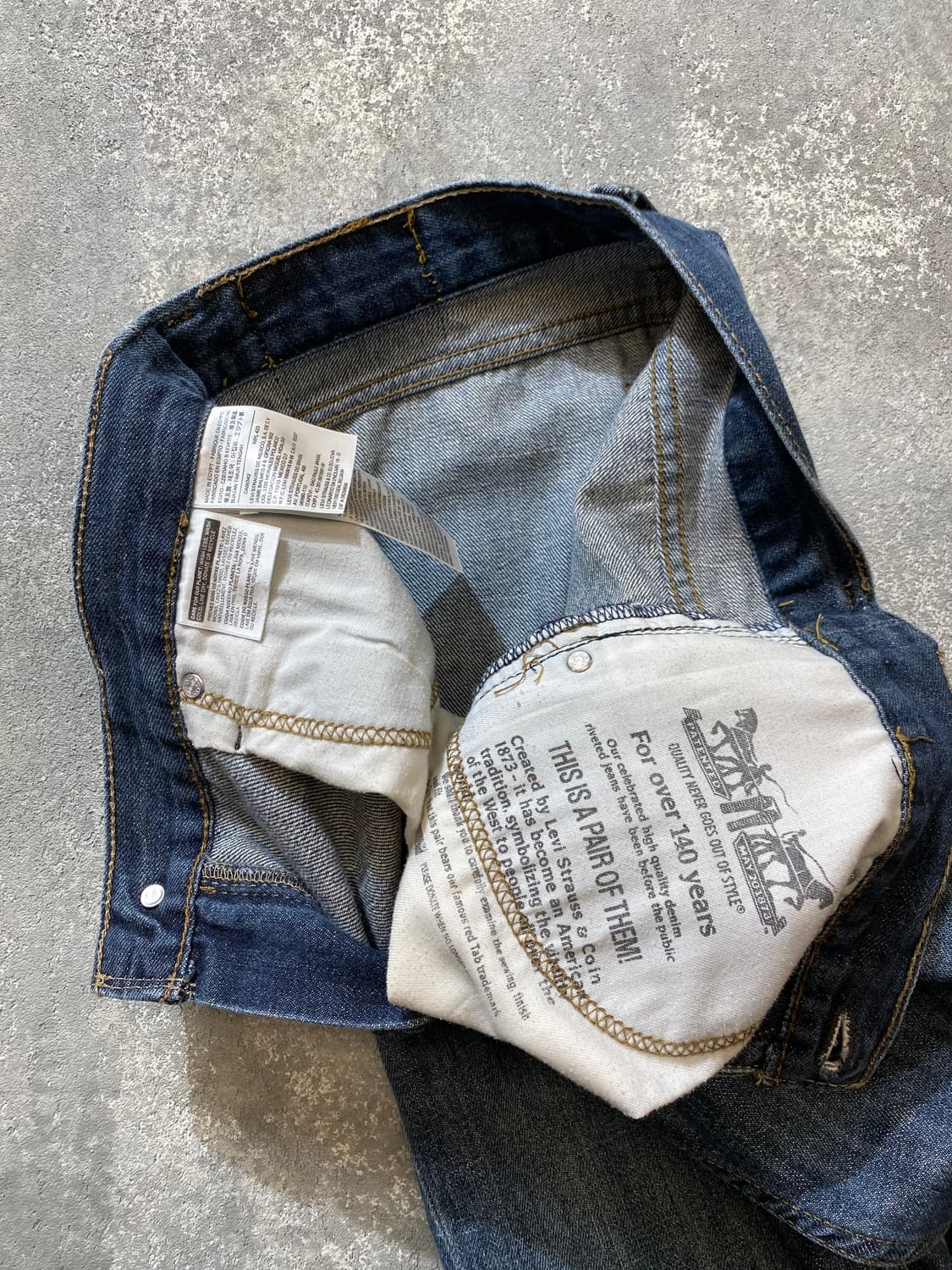 [30-31] 리바이스 527 로우 부츠컷 데님팬츠 상품이미지8