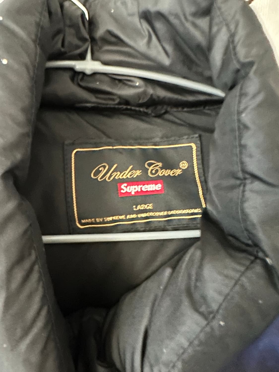 슈프림 언더커버 퍼블릭에너미 패딩 L 상품이미지2