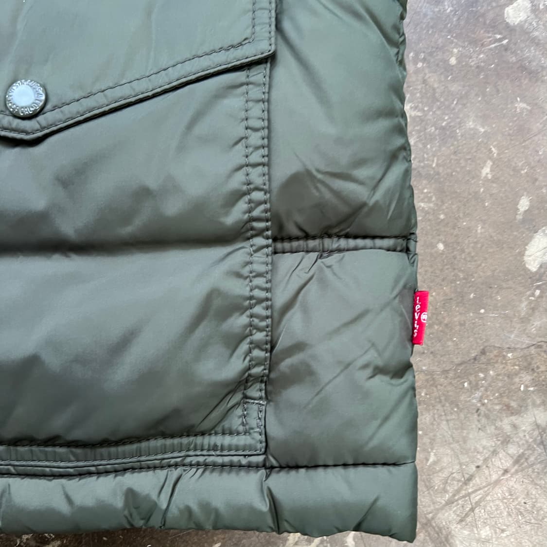 100) 리바이스 웨스턴 패딩조끼 패딩 베스트 아메카지 워크웨어 상품이미지4