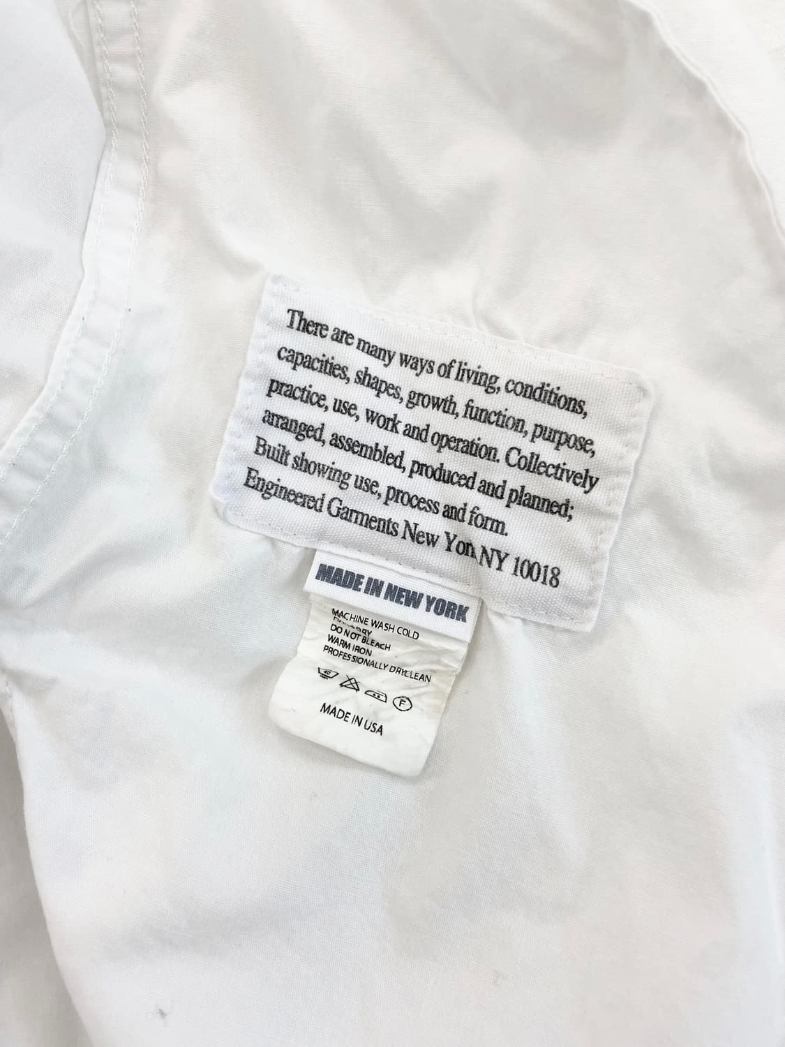 엔지니어드 가먼츠 롱 부시 셔츠 상품이미지5