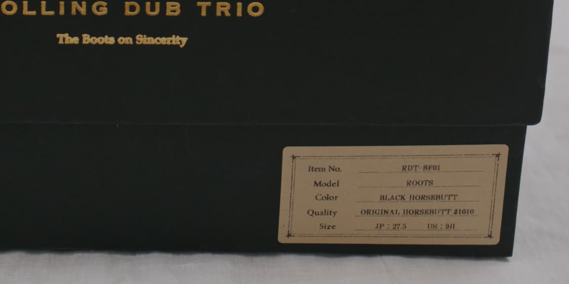 롤링덥트리오 루츠 블랙 9.5  상품이미지4