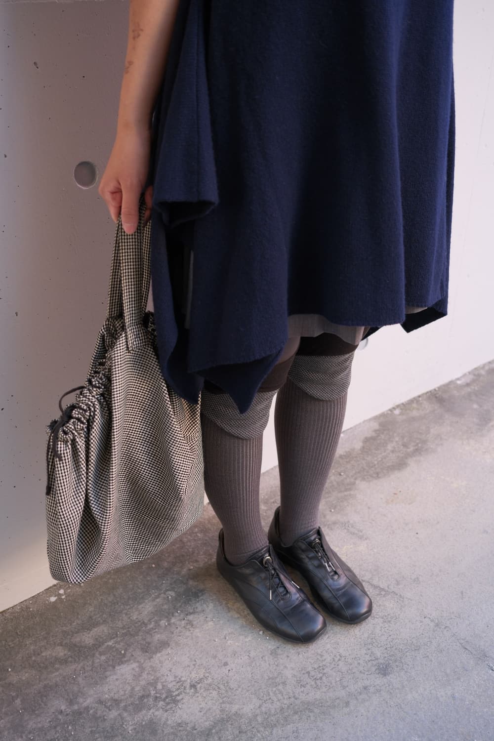 Flare high neck knit top 상품이미지4