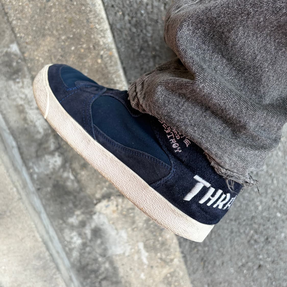 뒷축 THRASHER 자수 보드화 상품이미지5