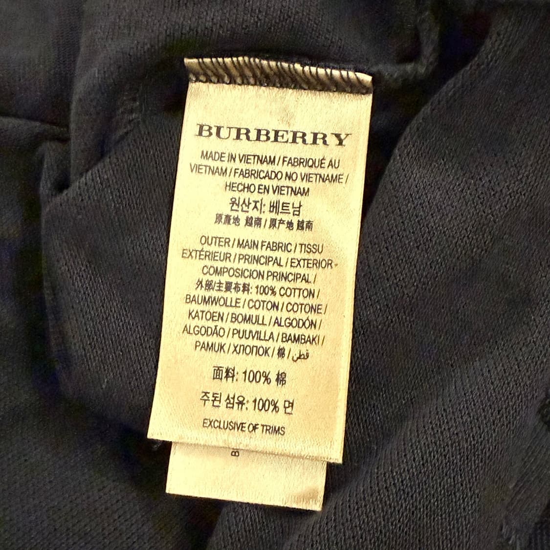 [ 정품/2XL ] 버버리 반팔 카라티 b15 상품이미지5