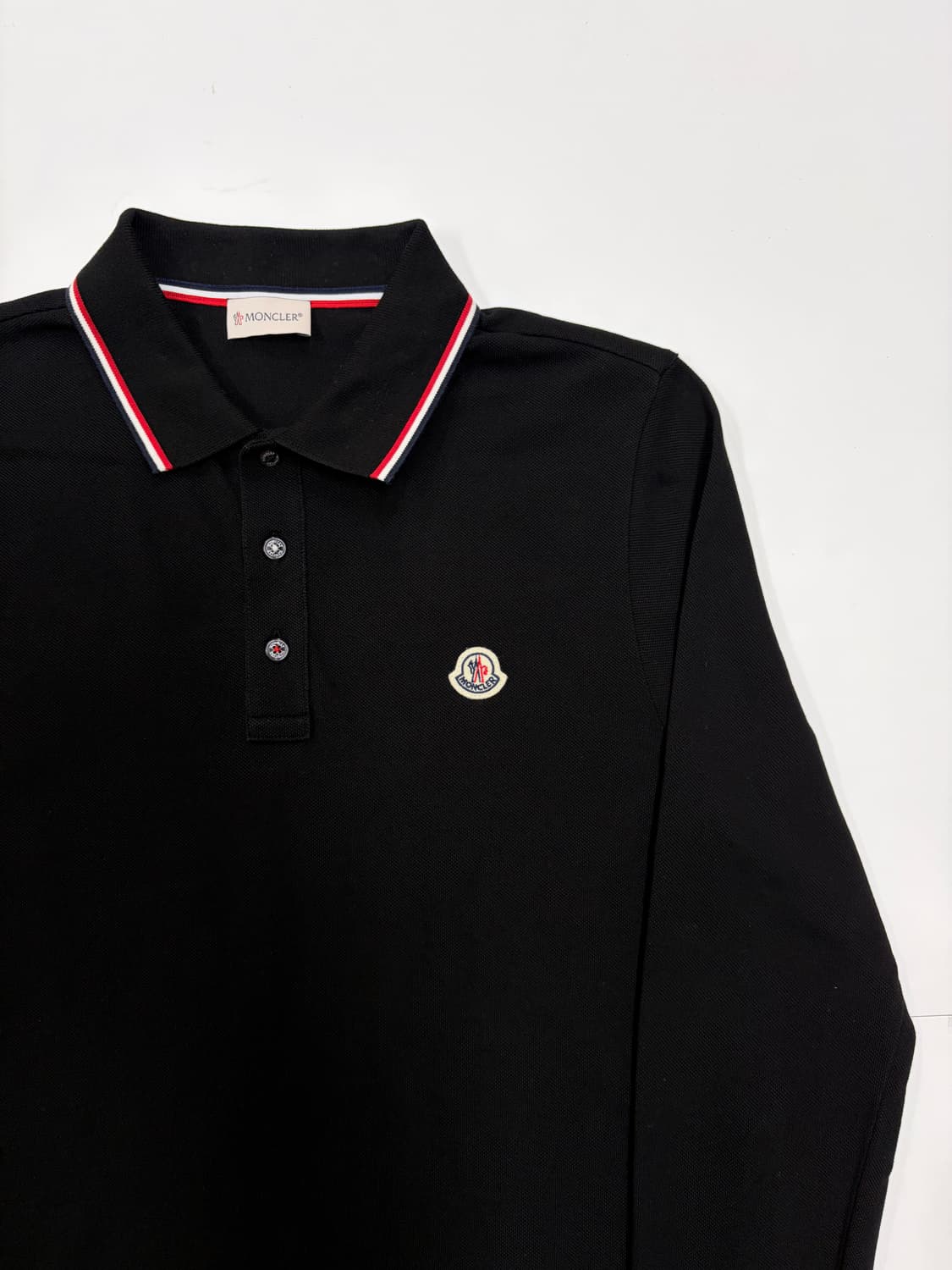 몽클레어 긴팔카라 티셔츠 상품이미지2