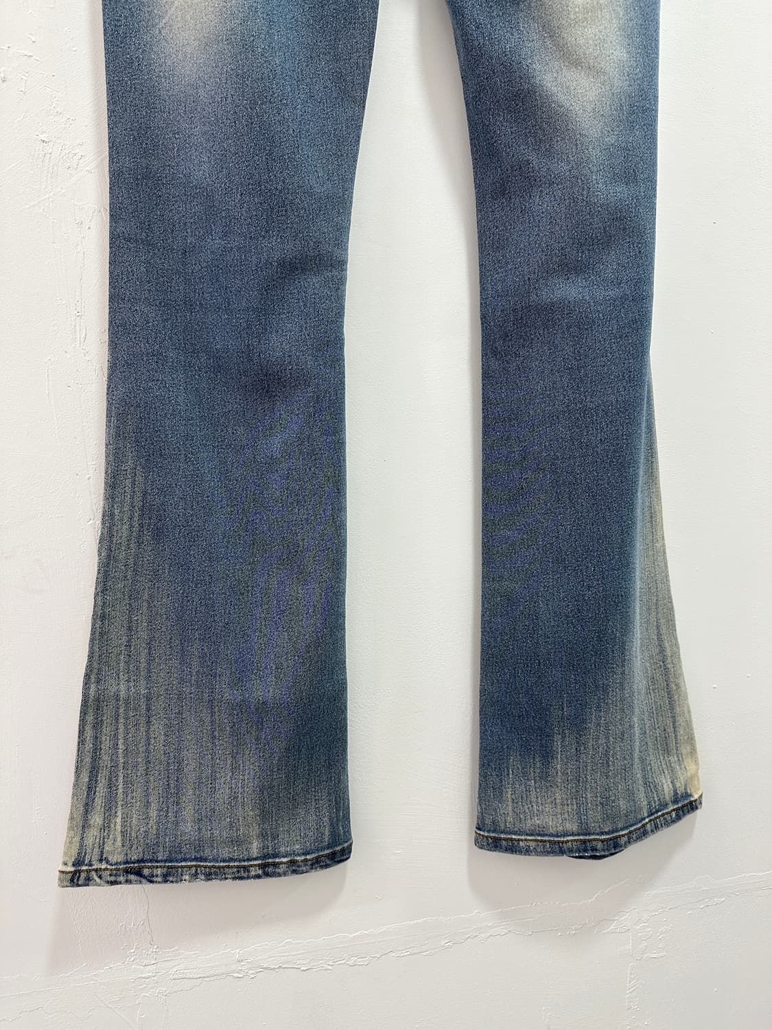 Vintage washed flare denim jeans 상품이미지9