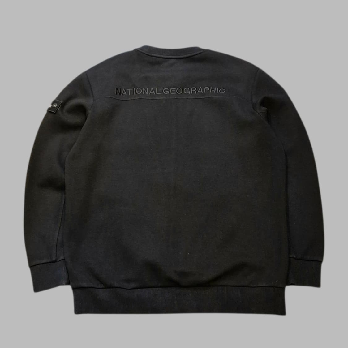 2XL 내셔널지오그래픽 블랙 맨투맨  상품이미지2