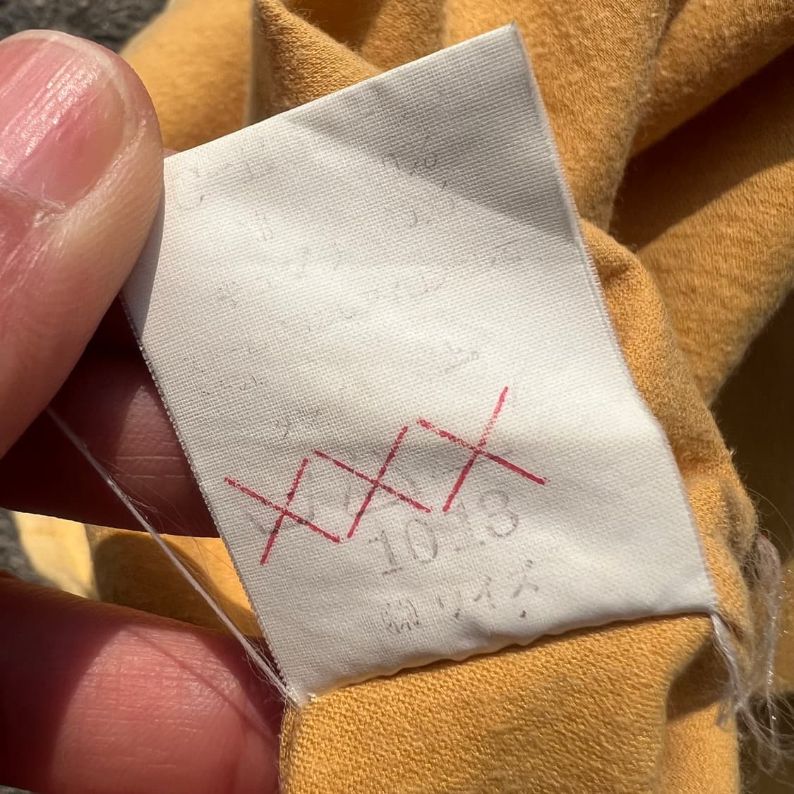 Y’s 1999SS 몰스킨 셔츠 상품이미지10