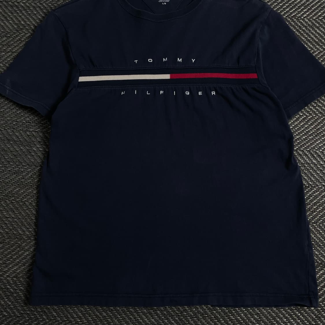 타미힐피거 플래그 빅로고 반팔 티셔츠o 3491 상품이미지3
