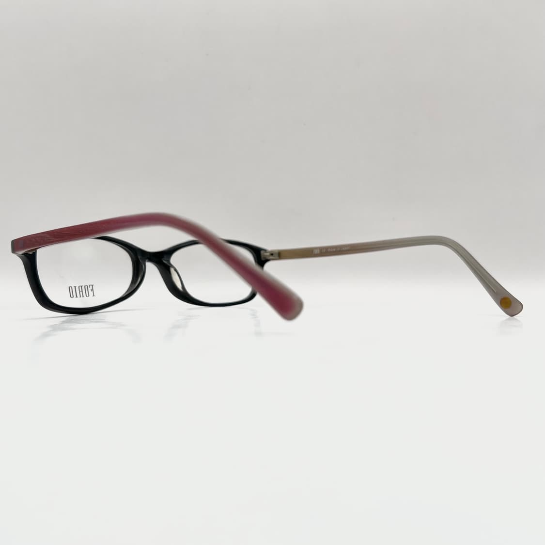 포리오 FORIO 오벌 렉텡글 뿔테 안경 상품이미지5