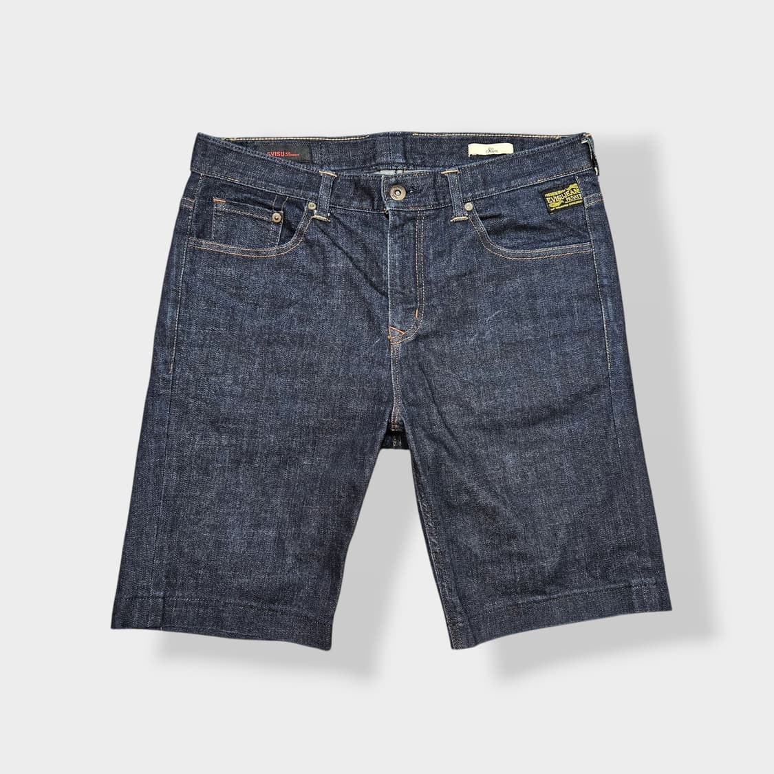 P046 에비수 데님 반바지 상품이미지1
