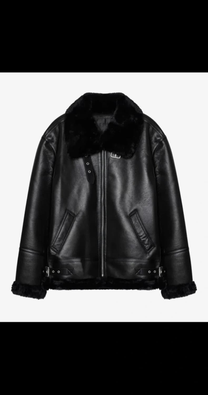 레프트서울 무스탕 자켓 상품이미지1