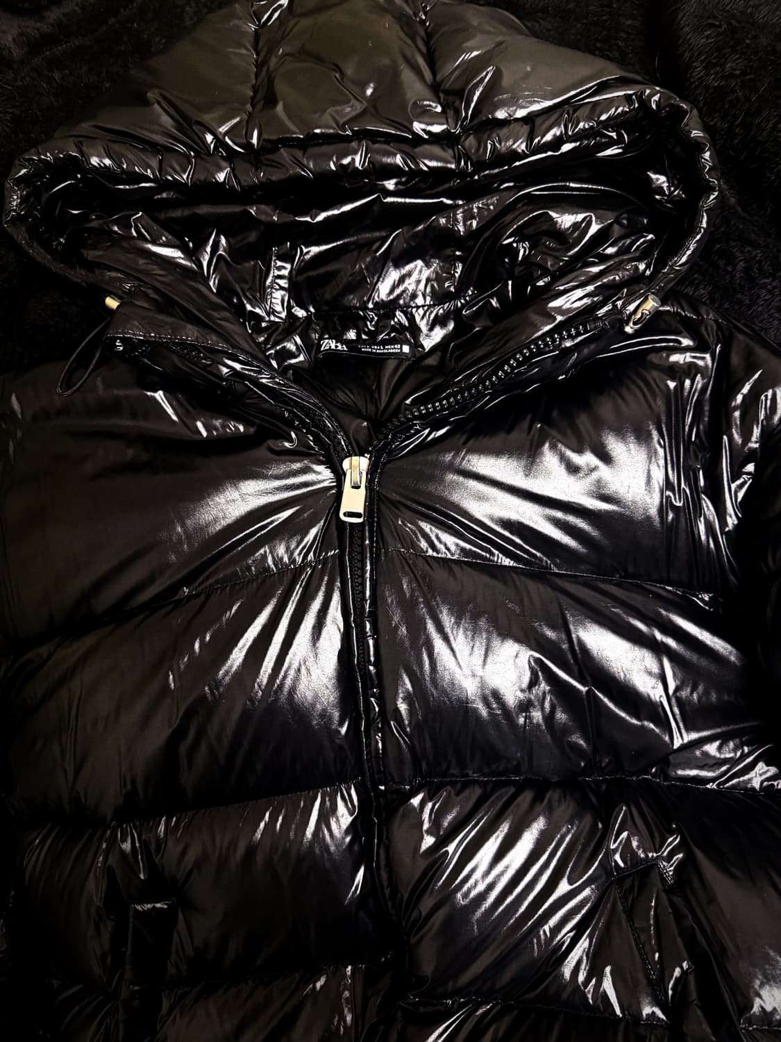 자라 유광 패딩 L 상품이미지1