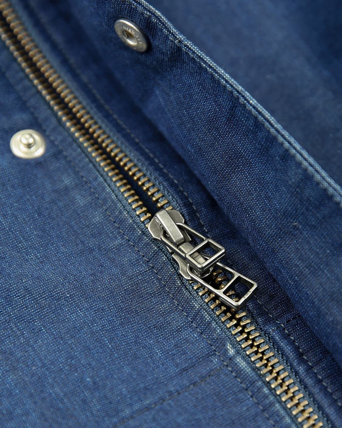 Slow Gun Indigo Denim Hooded Jacket 상품이미지8