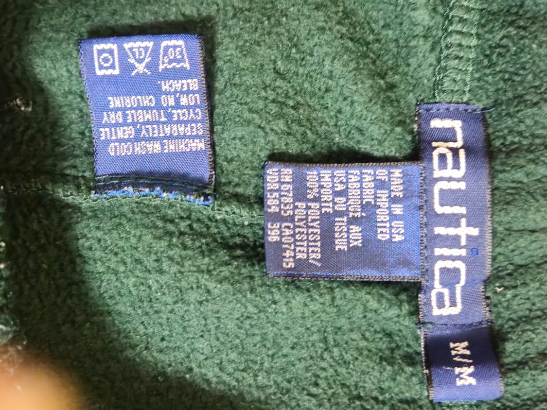 노티카 플리스 트레이닝 팬츠 M/M 다크 그린 상품이미지7