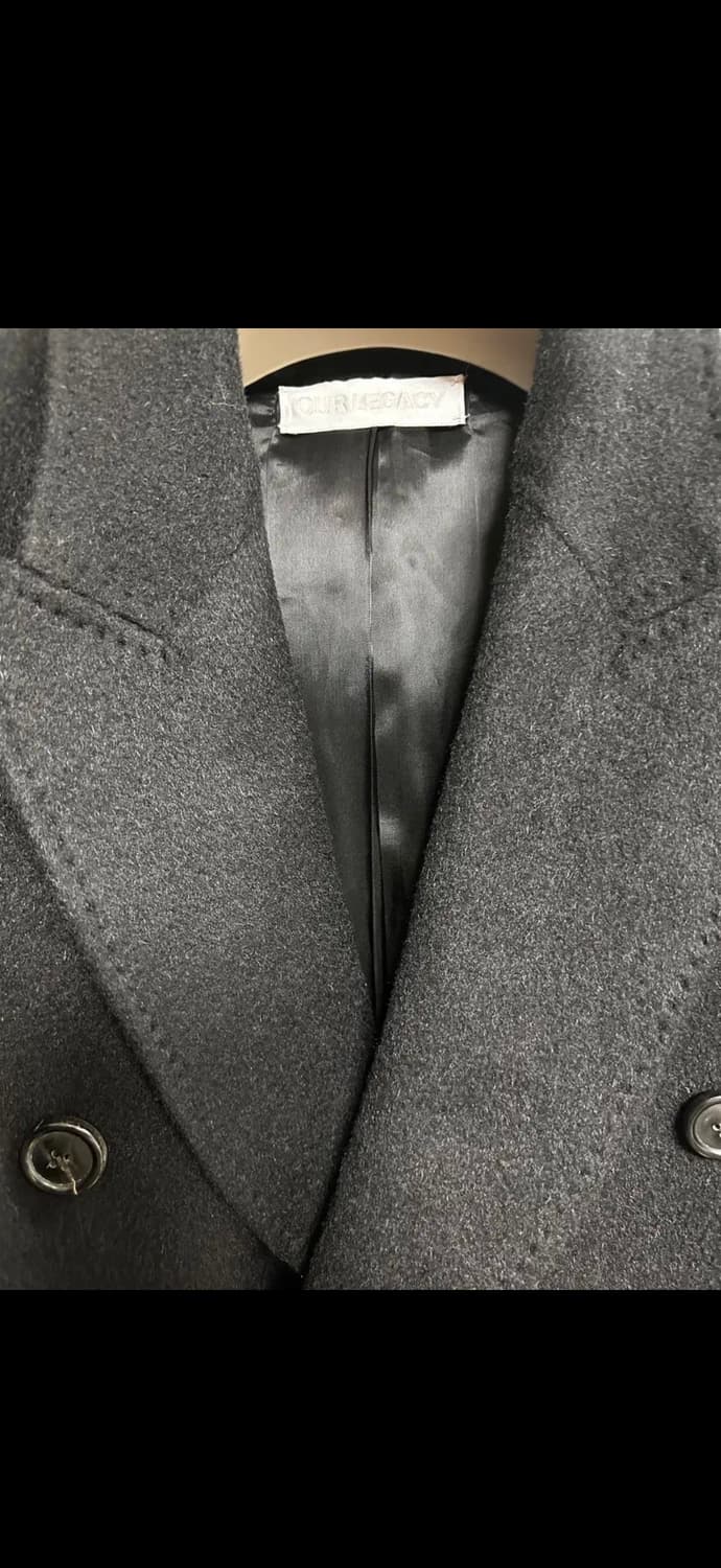 아워레가시 웨일코트 블랙 24fw 상품이미지5