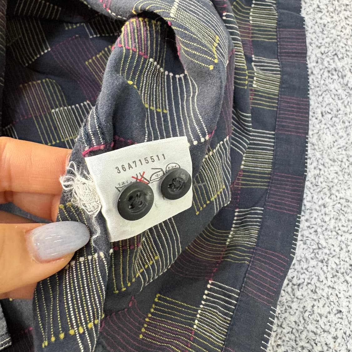 M 빈티지 남성 긴팔 셔츠 남방 0319J 상품이미지4