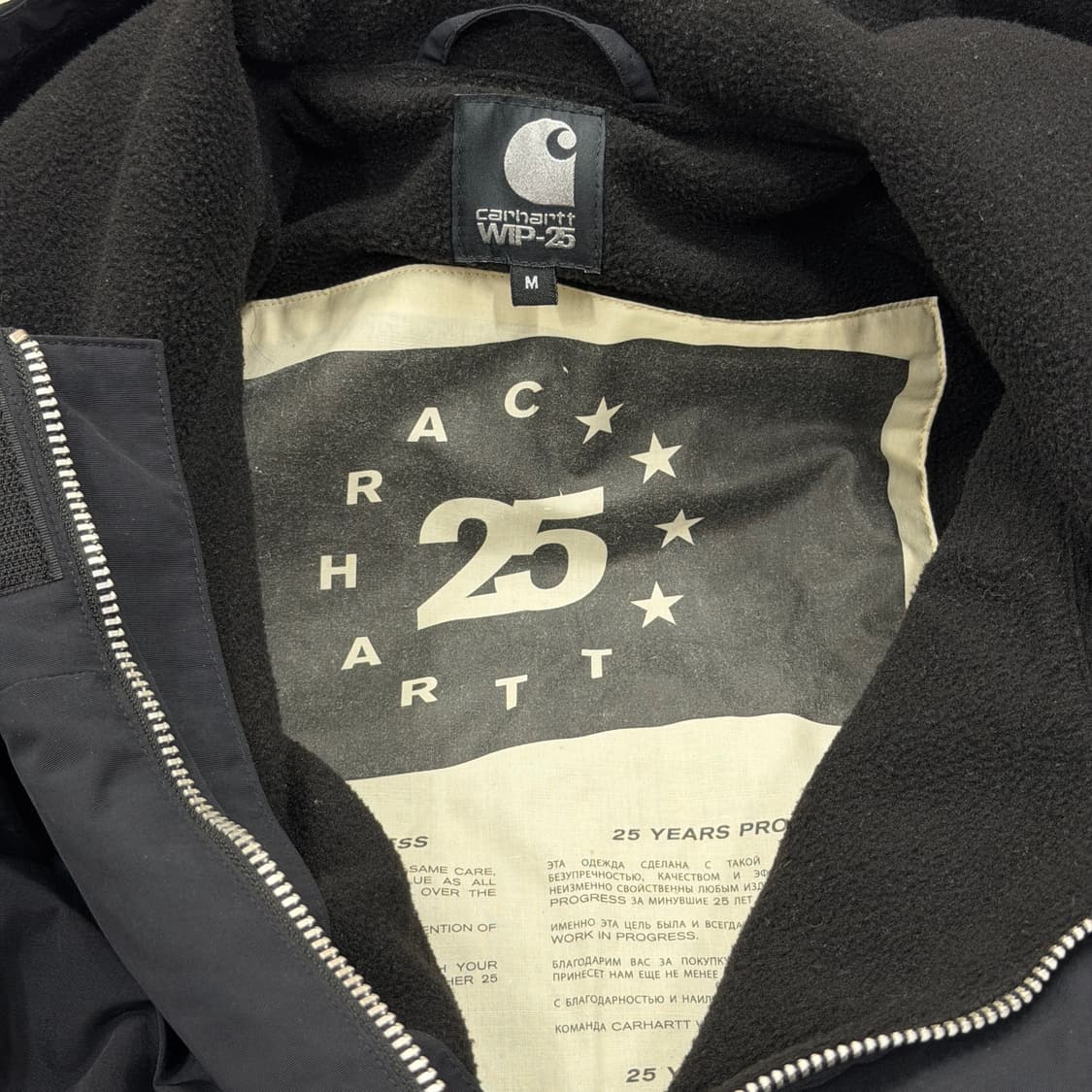 칼하트 WIP 25주년 님부스 풀오버 기모 아노락 후드티 블랙 M 상품이미지5