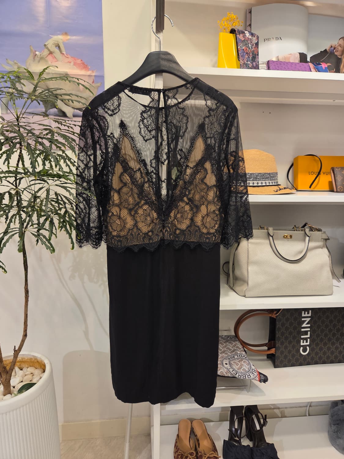 산드로 레이스 미니 원피스 상품이미지5