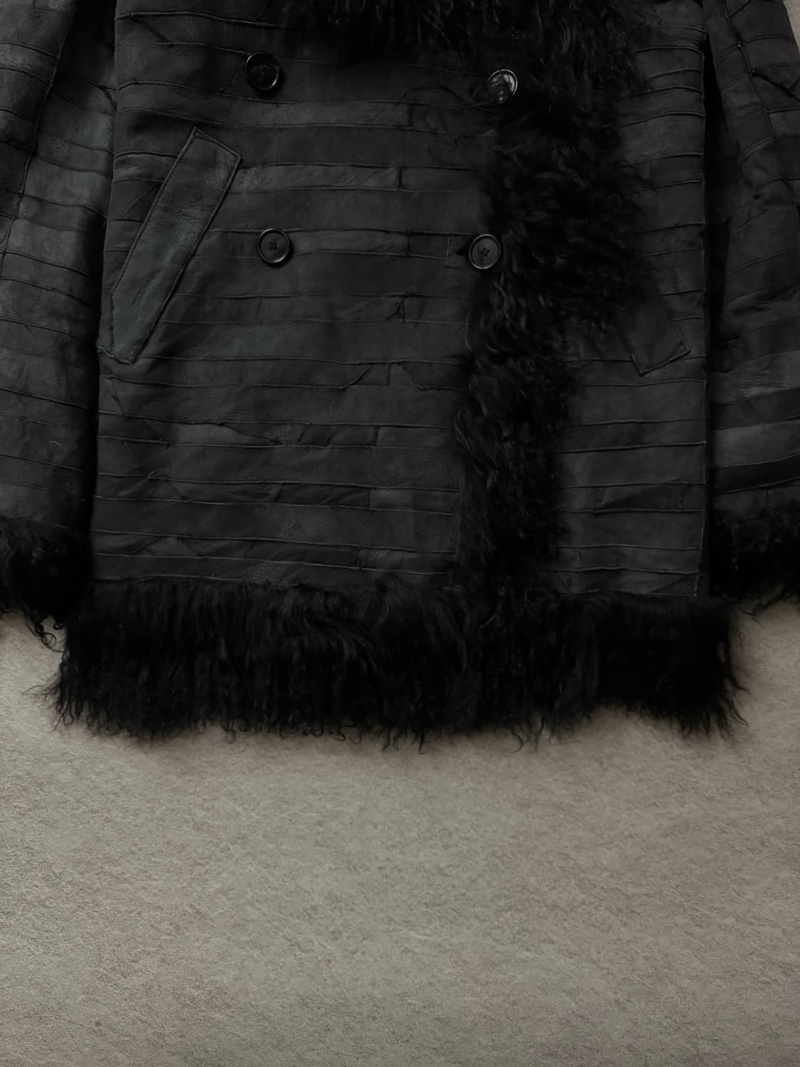 93AW 앤드뮐미스터 몽골리안 퍼자켓 상품이미지8