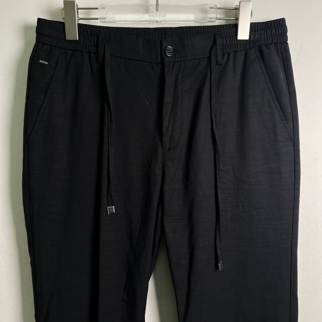 Zegna 제냐 하이 퍼포먼스 드로스트링 팬츠 L 상품이미지4