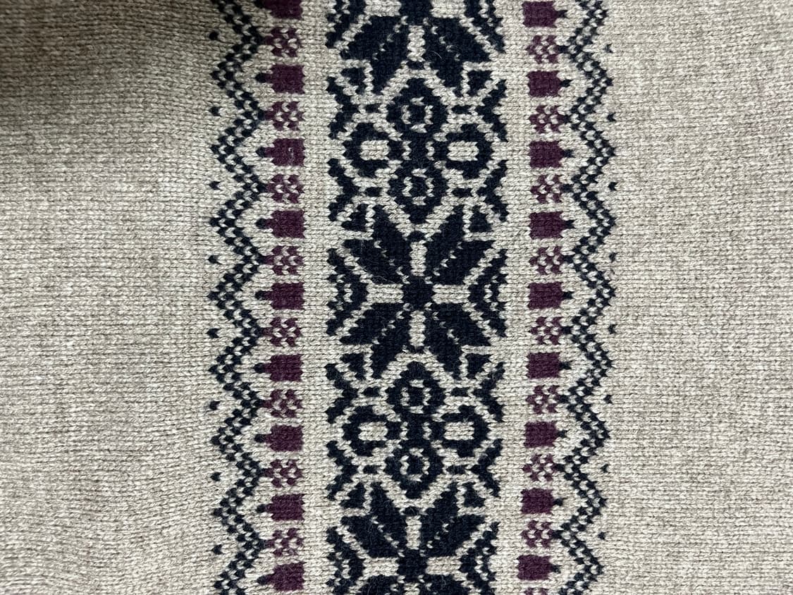 [2] HERILL 헤릴 노르딕 스웨터 베이지 상품이미지4