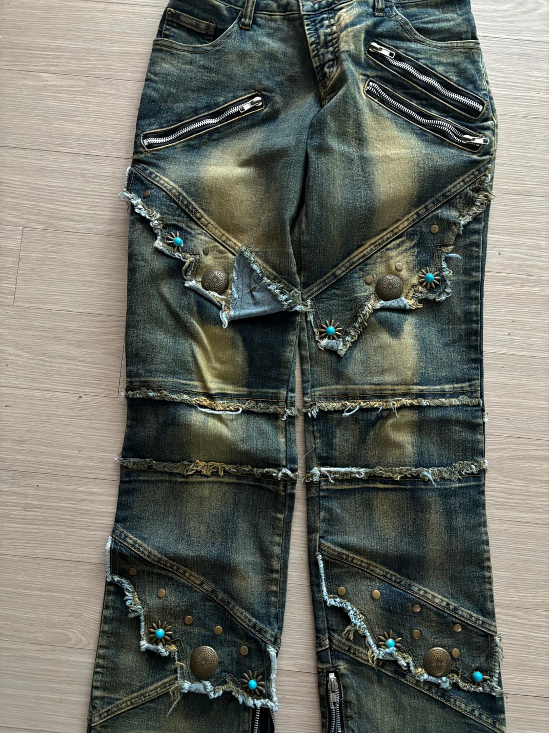 일본 빈티지진 y2k  갸루 상품이미지2