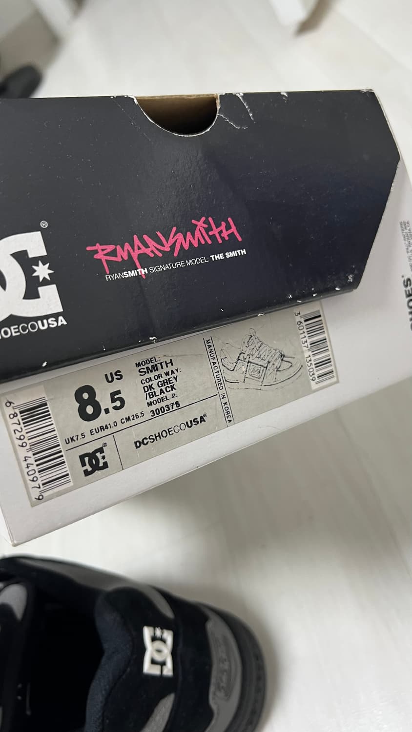 레어모델 265 DC 올드스쿨 보드화 미중고 상품이미지3