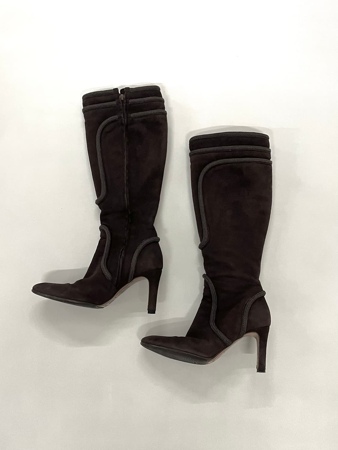 로에베 컬렉션 램스 스웨이드 롱부츠 상품이미지4