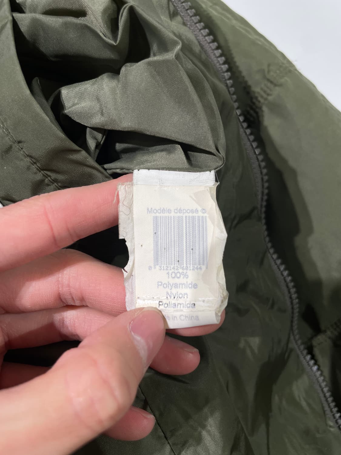 겐조 모스 그린 나일론 패디드 자켓 상품이미지8