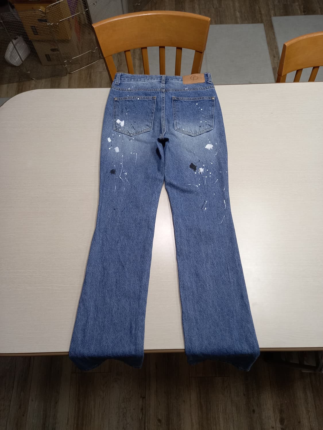 28 TheOpenProduct 하이웨이스트 페인티드진 28-882 상품이미지2