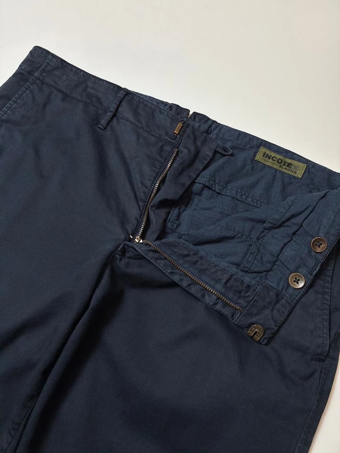 인코텍스 22FW 페이퍼드 치노 팬츠 PN9482 상품이미지3