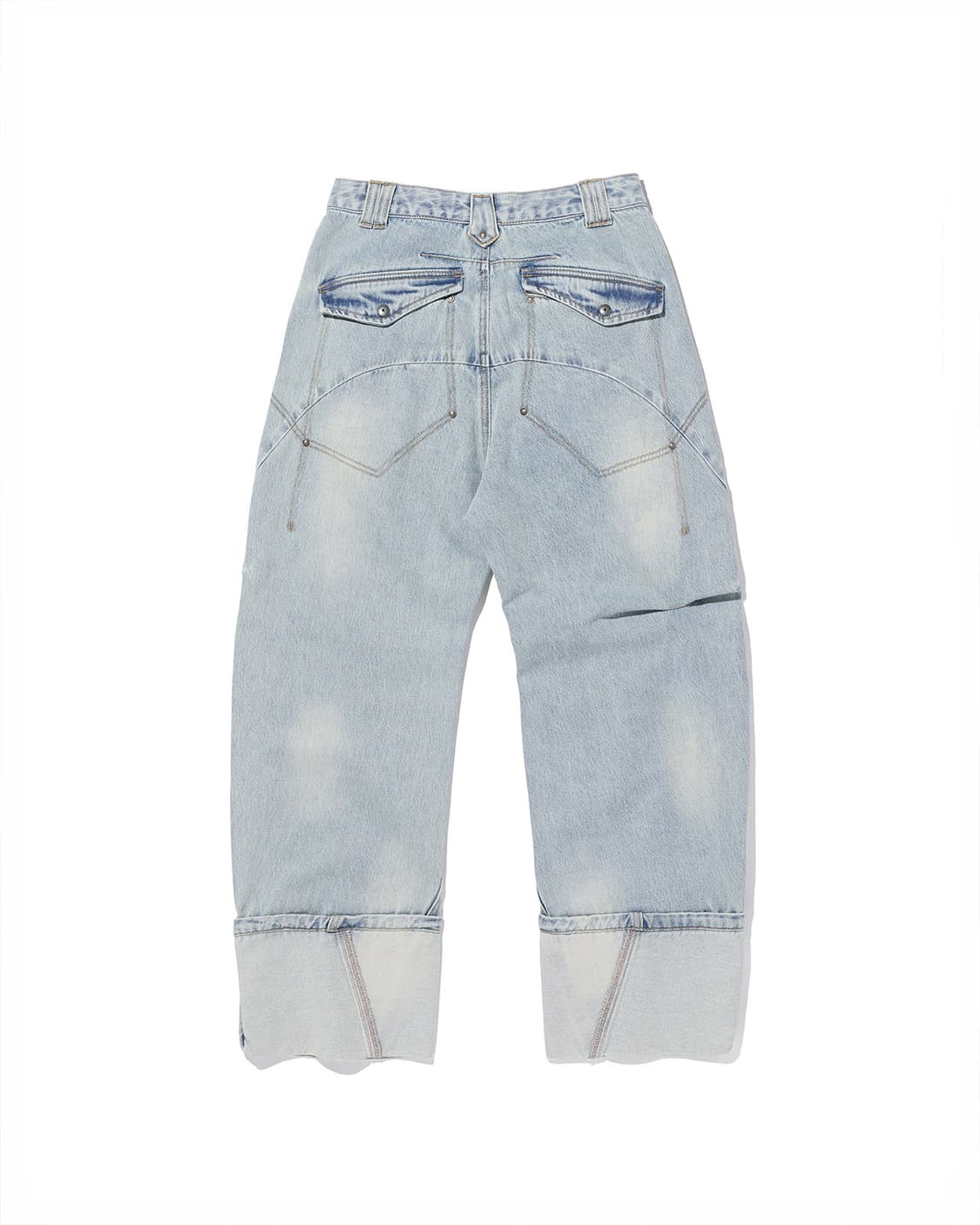 미스치프 LAZY DROP JEAN_LIGHT BLUE 상품이미지2