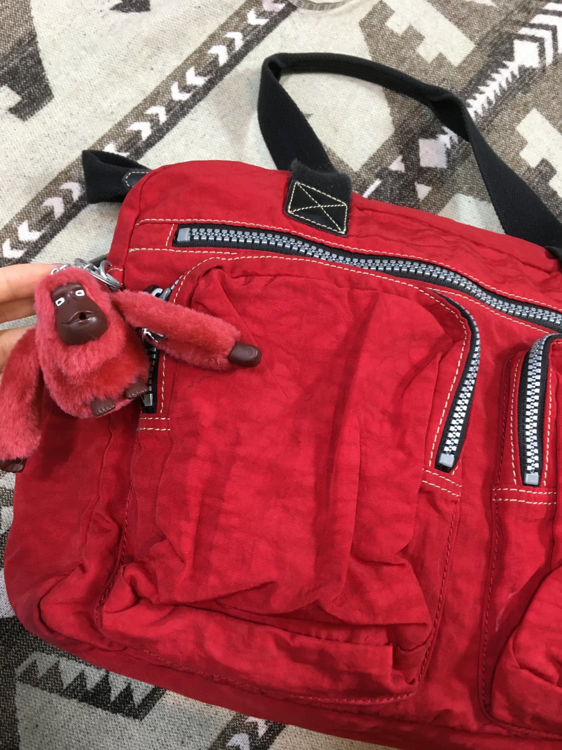 키플링 투포켓 빅 숄더/크로스백 (공항가방) 상품이미지4