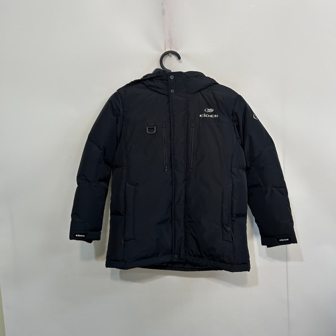 아이더 키즈 헤비 구스다운 패딩 140 한겨울 블랙 상품이미지1