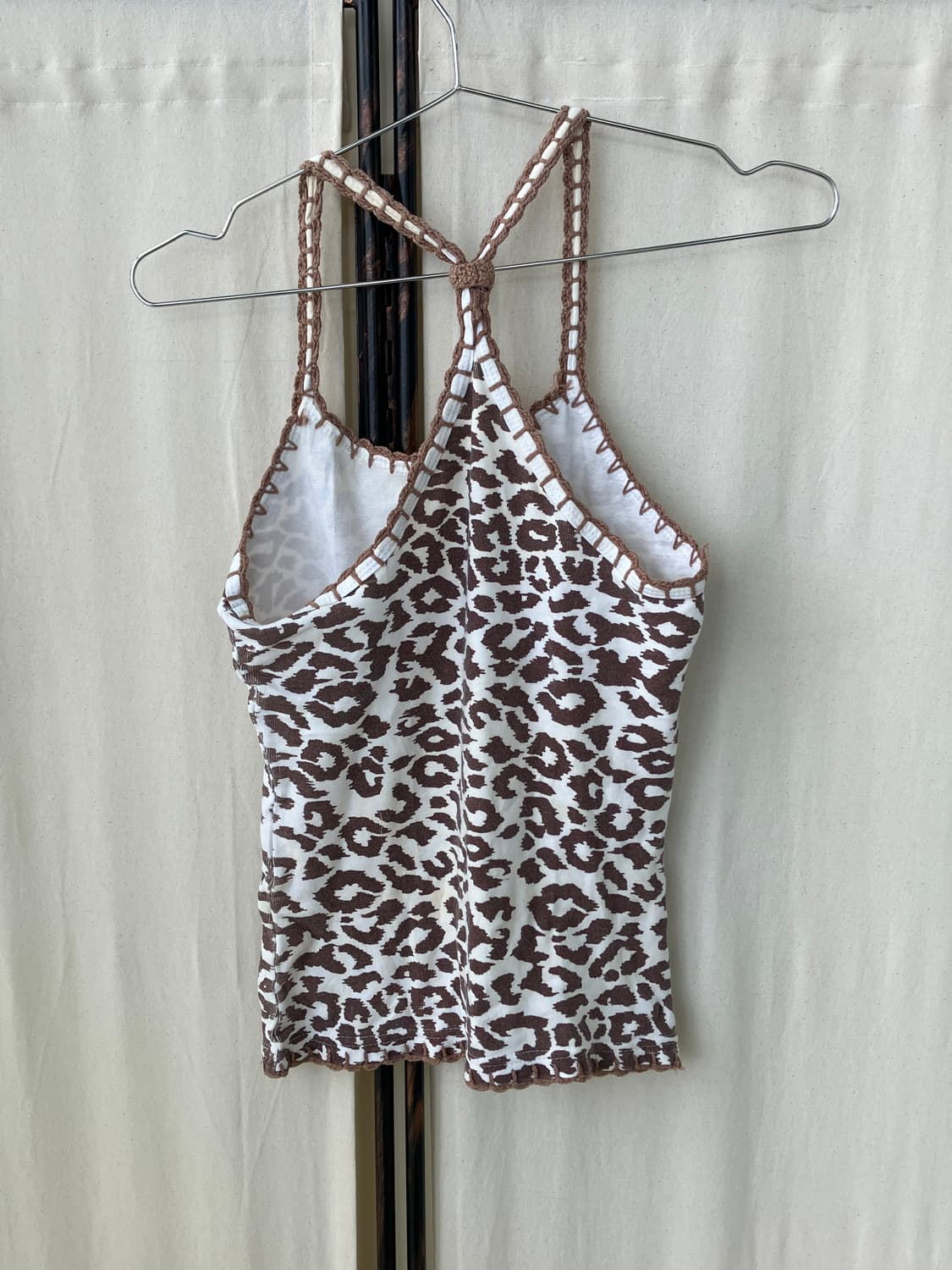 hagumi brown leopard sleeveless 상품이미지7