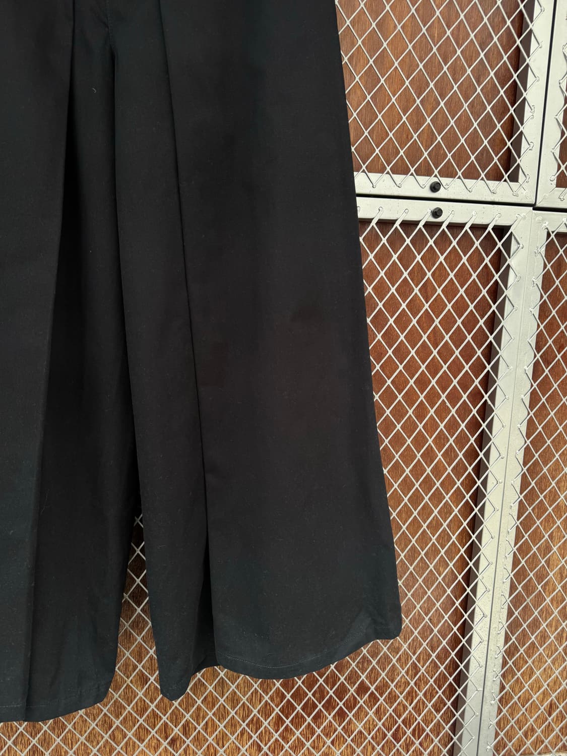 디키즈 패디드 핀턱 와이드 레그 팬츠 블랙 28 상품이미지5