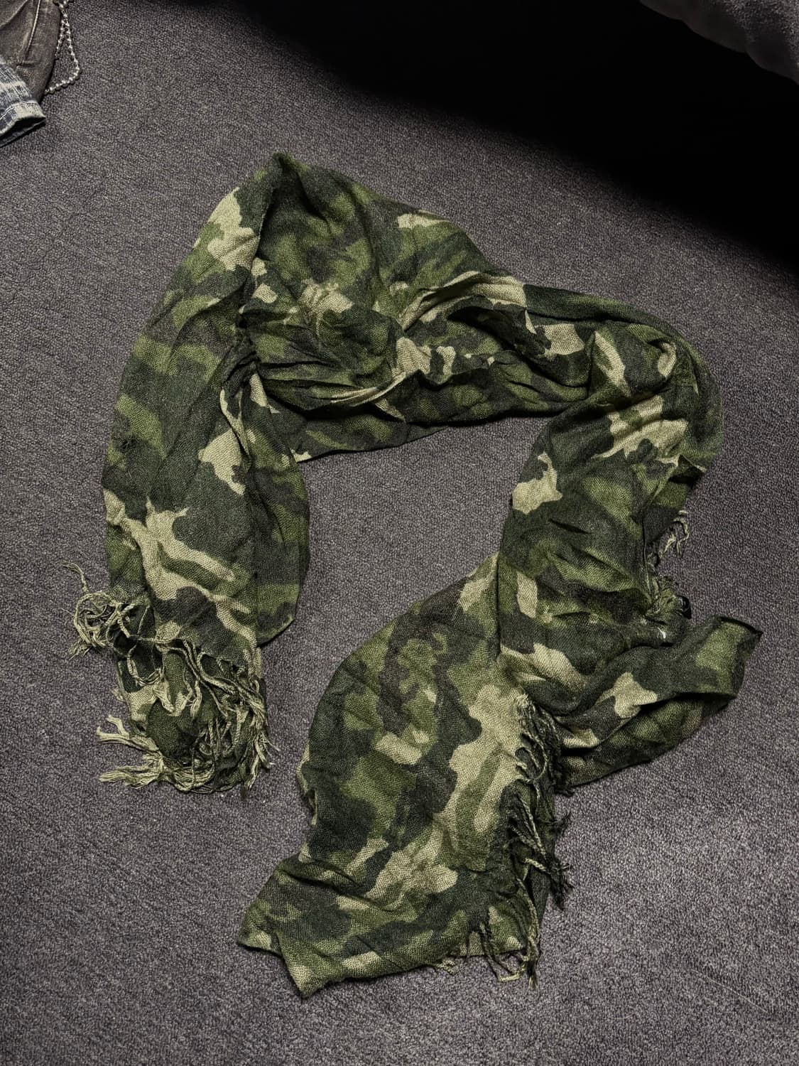Vintage camouflage Punk muffler 상품이미지2