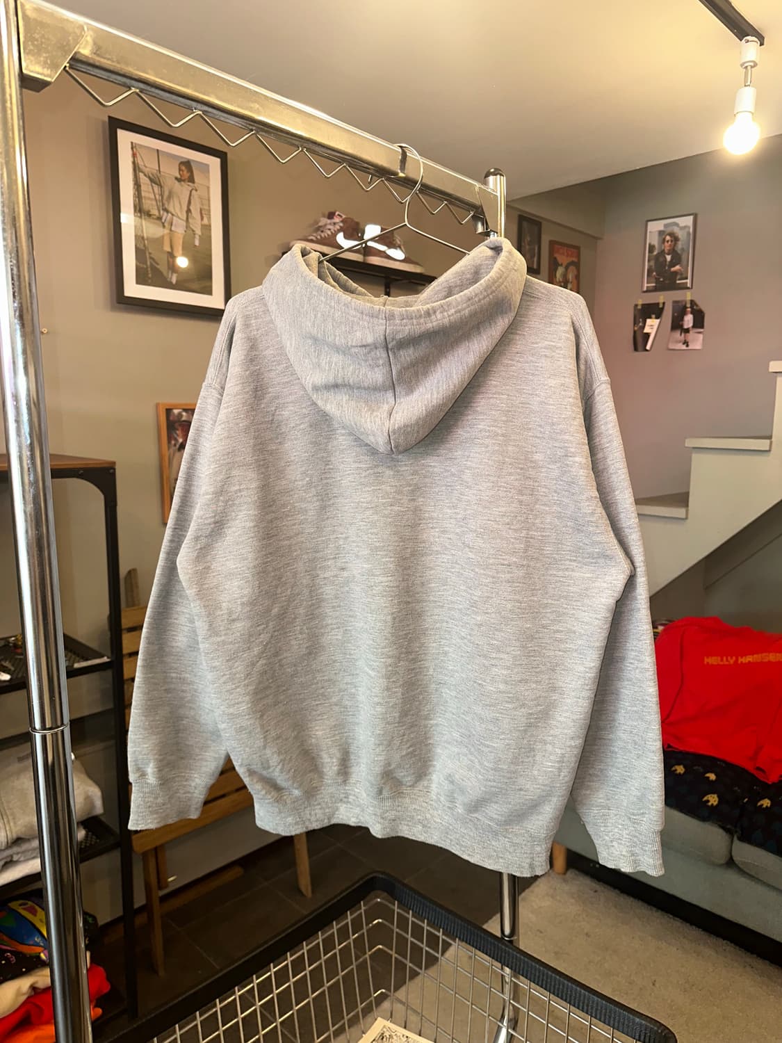 90‘s Converse big logo hood sweatshirt  상품이미지9