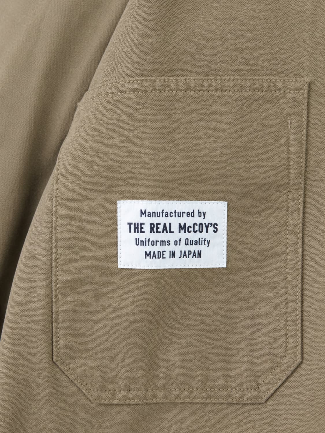 The Real Mccoy's 리얼맥코이즈 해링본 워크 셔츠 상품이미지5
