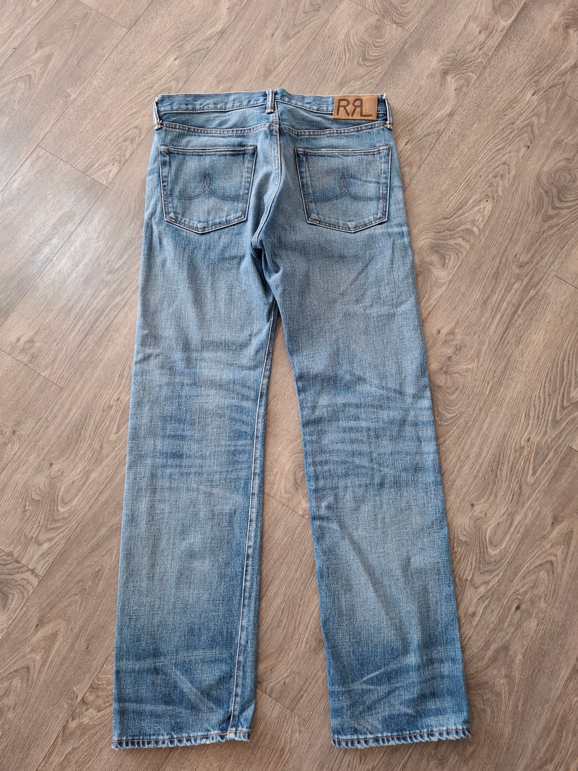 33/32 더블알엘 스트레이트핏 힐스뷰 데님 파이브포켓 빈티지 상품이미지7