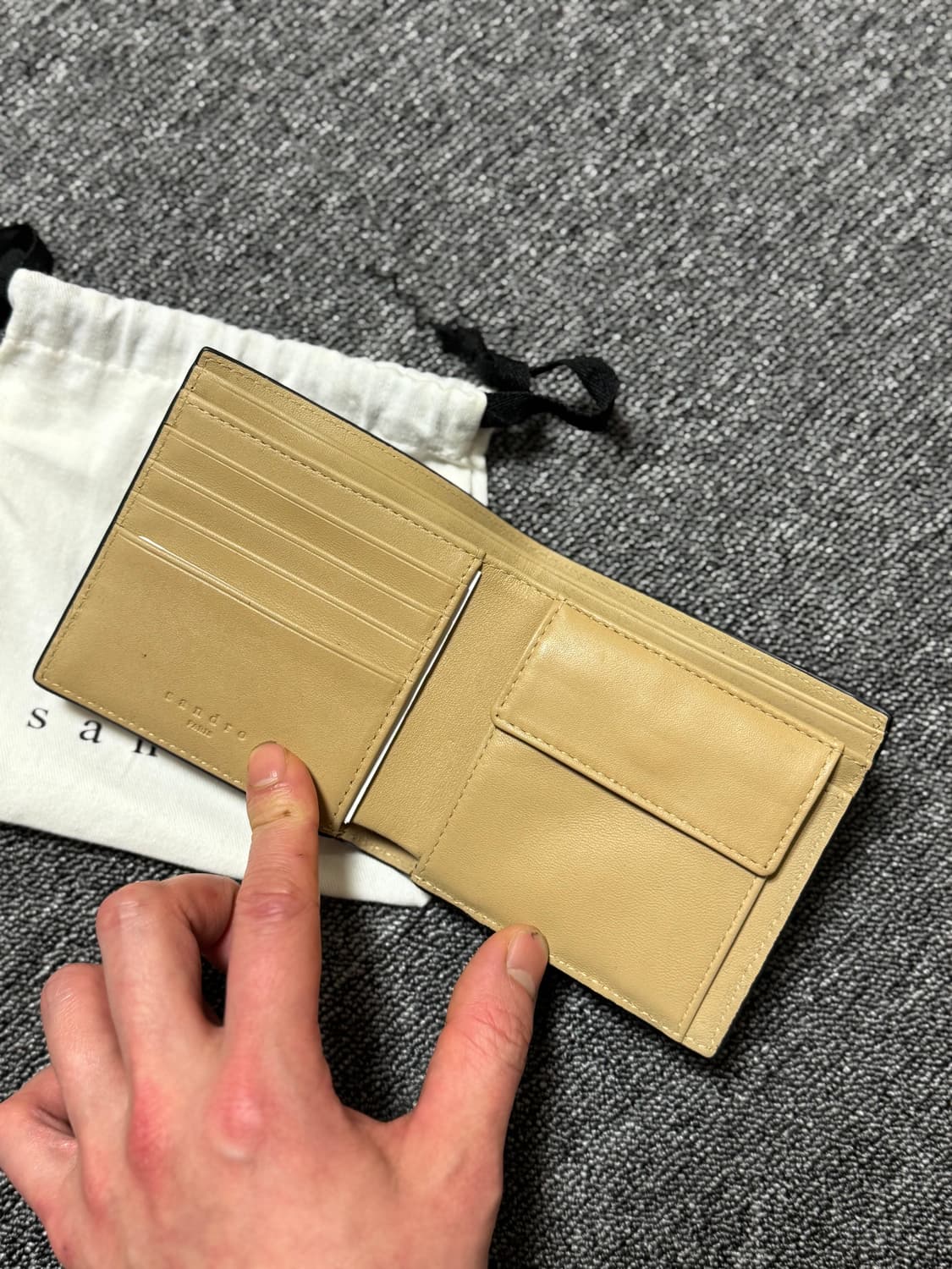 산드로 반지갑 상품이미지2